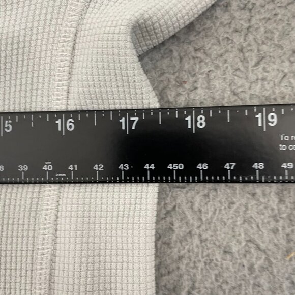 Vineyard Vines 1/4 Fleece Women XS Light Gray Grid Performance Pullover - Picture 9 of 11